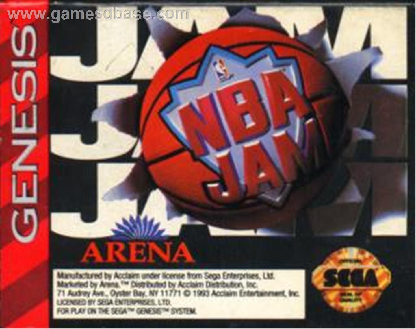 NBA Jam (EU) (REV 01) (USA) Game Cover